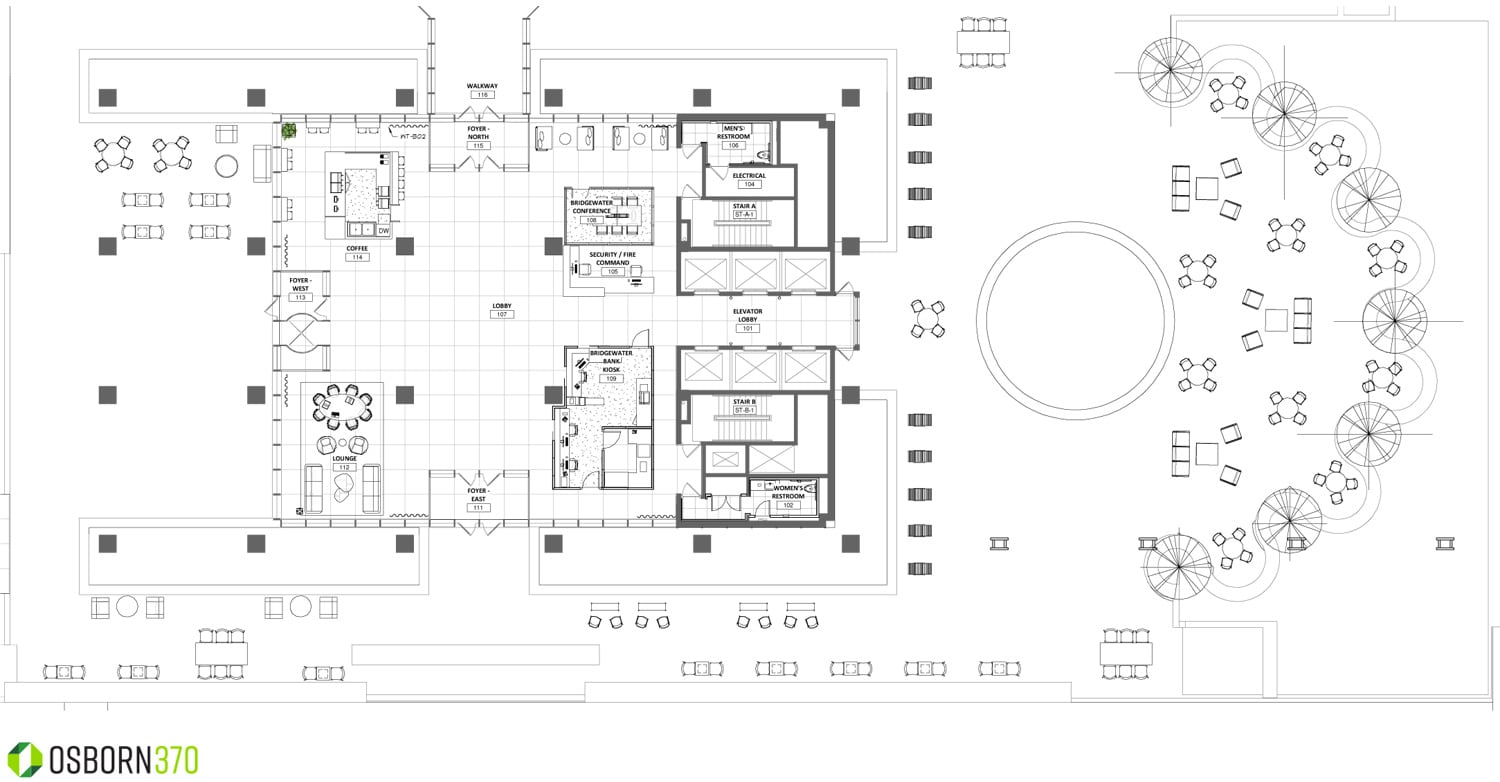 main level floorplan